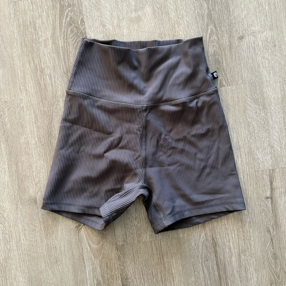 Born Primitive Charcoal Women's Athletic Shorts